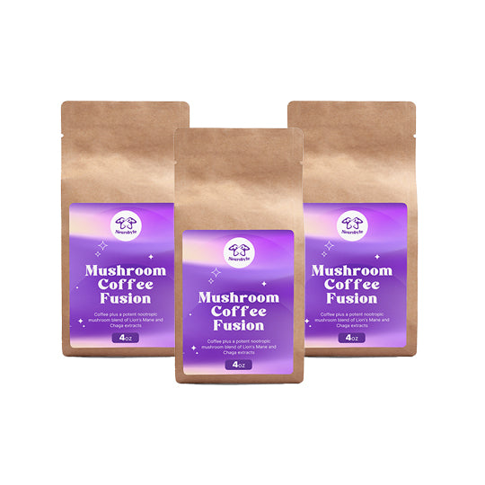 Mushroom Coffee Fusion - Lion’s Mane & Chaga 4oz