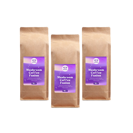 Mushroom Coffee Fusion - Lion’s Mane & Chaga 16oz