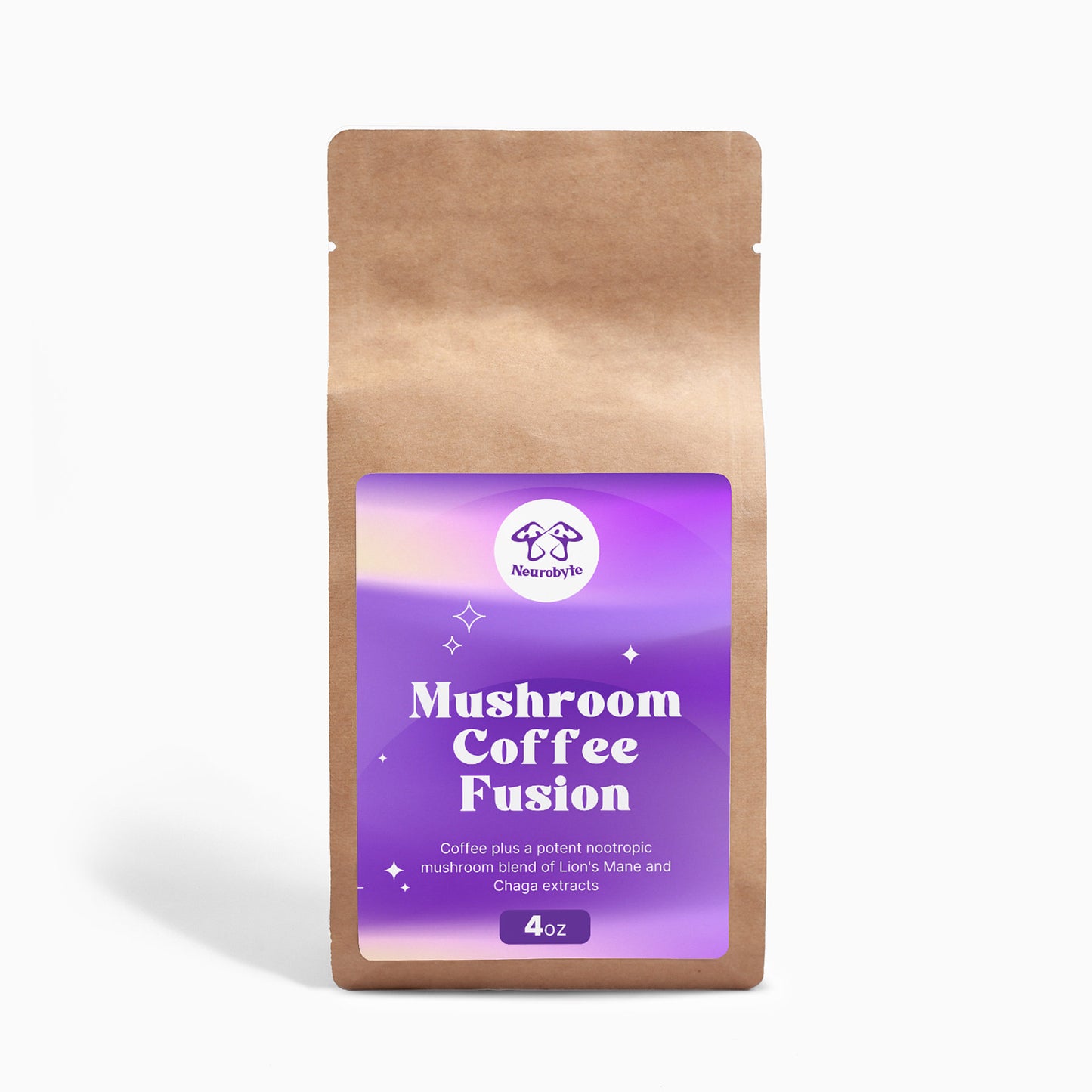 Mushroom Coffee Fusion - Lion’s Mane & Chaga 4oz